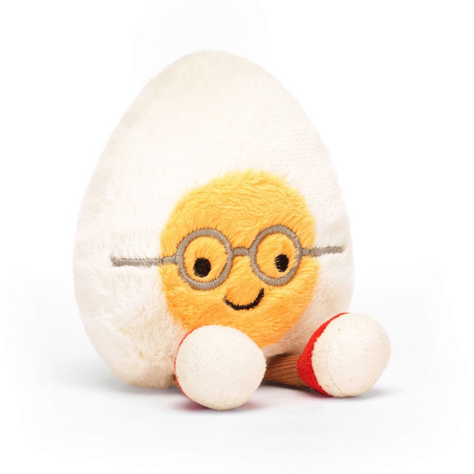 JellyCat Amuseables Boiled Egg Geek