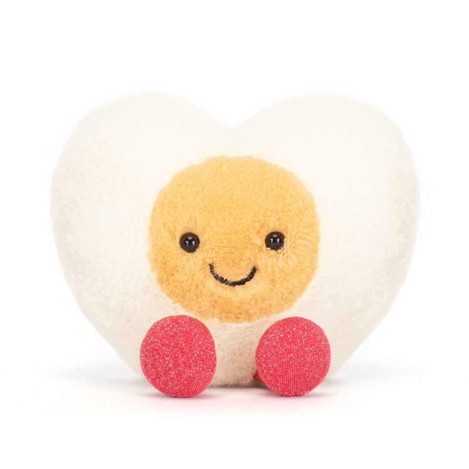 JellyCat Amuseables Heart Boiled Egg